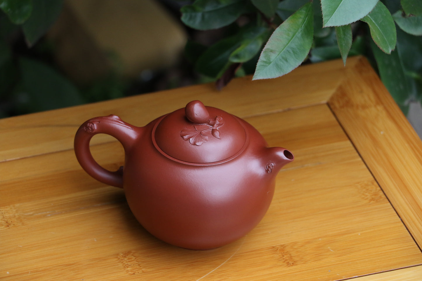 300cc 중국 Yixing 수제 Zisha Da Hong Pao 점토 "피스타치오" 찻주전자