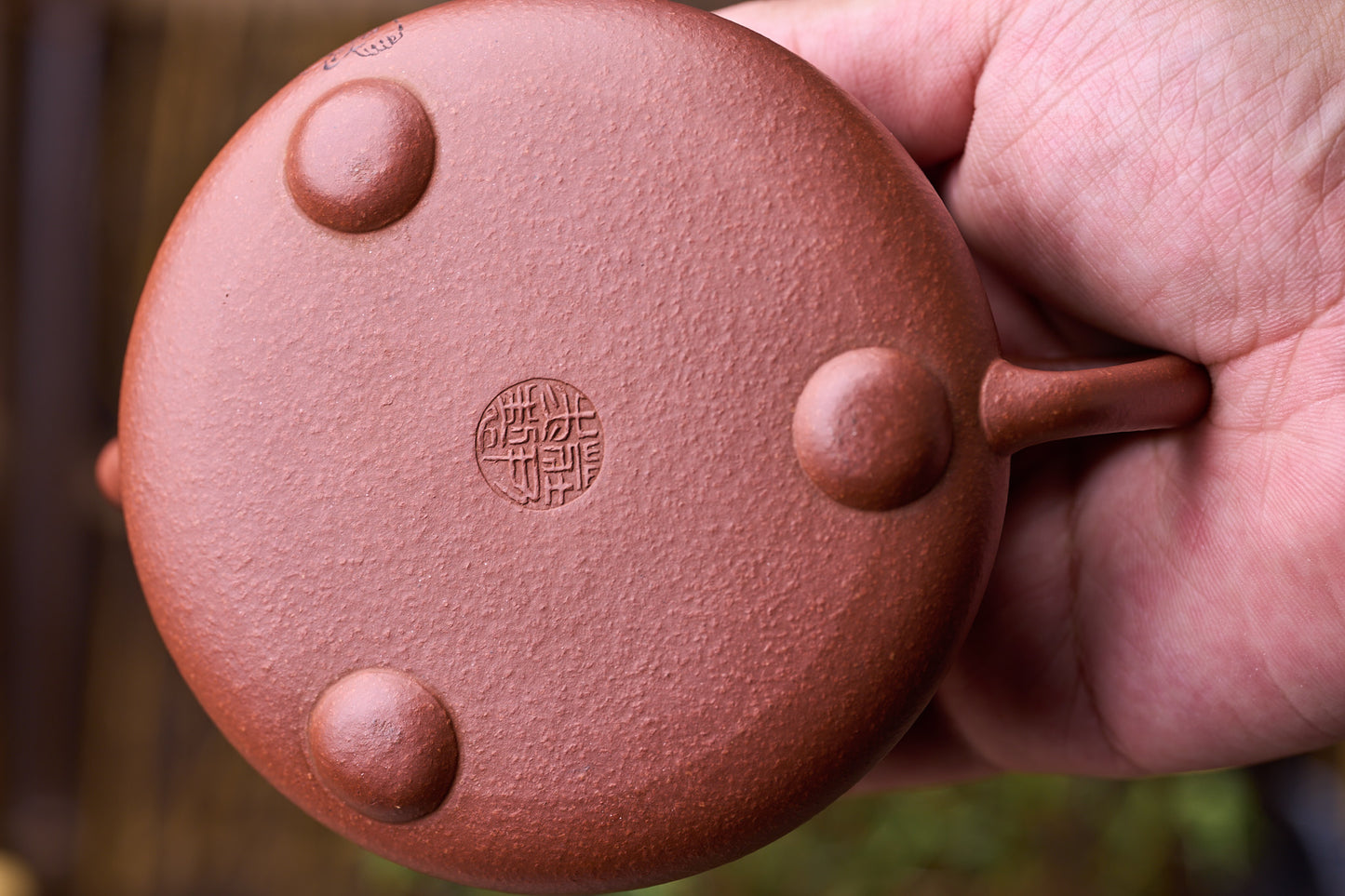 "Caviar" Clay "Shi Piao" 石瓢 찻주전자, 고급 장인 Chu GuoFeng이 조각한 불교 아라한 储国峰