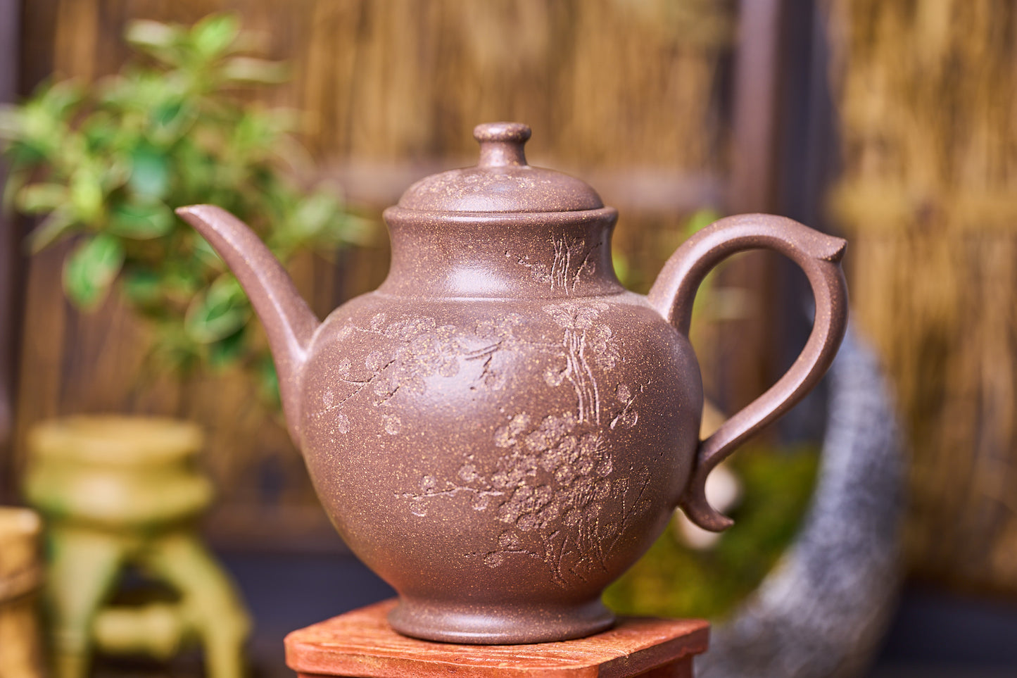 220cc Duan Clay Handmade Zisha Teapot Yu Lu Hu (玉露壺)
