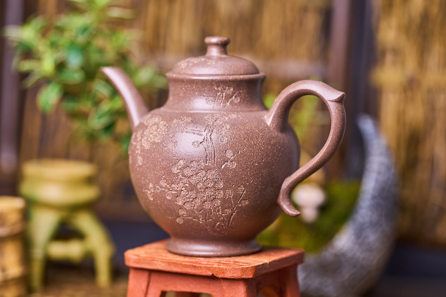220cc Duan Clay Handmade Zisha Teapot Yu Lu Hu (玉露壺)