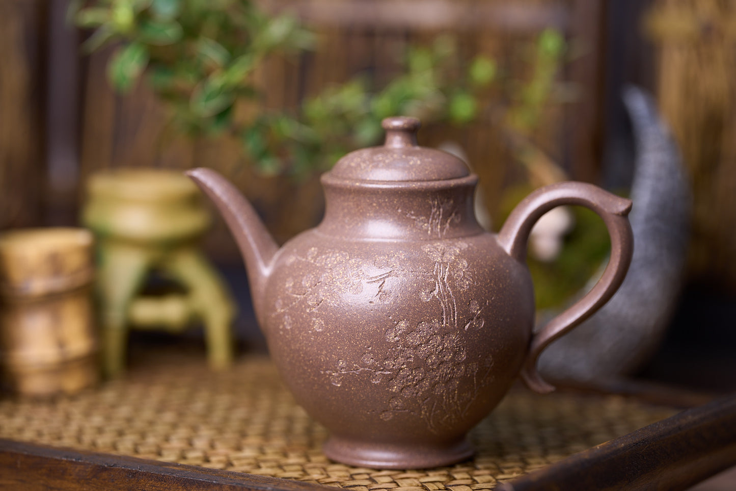 220cc Duan Clay Handmade Zisha Teapot Yu Lu Hu (玉露壺)