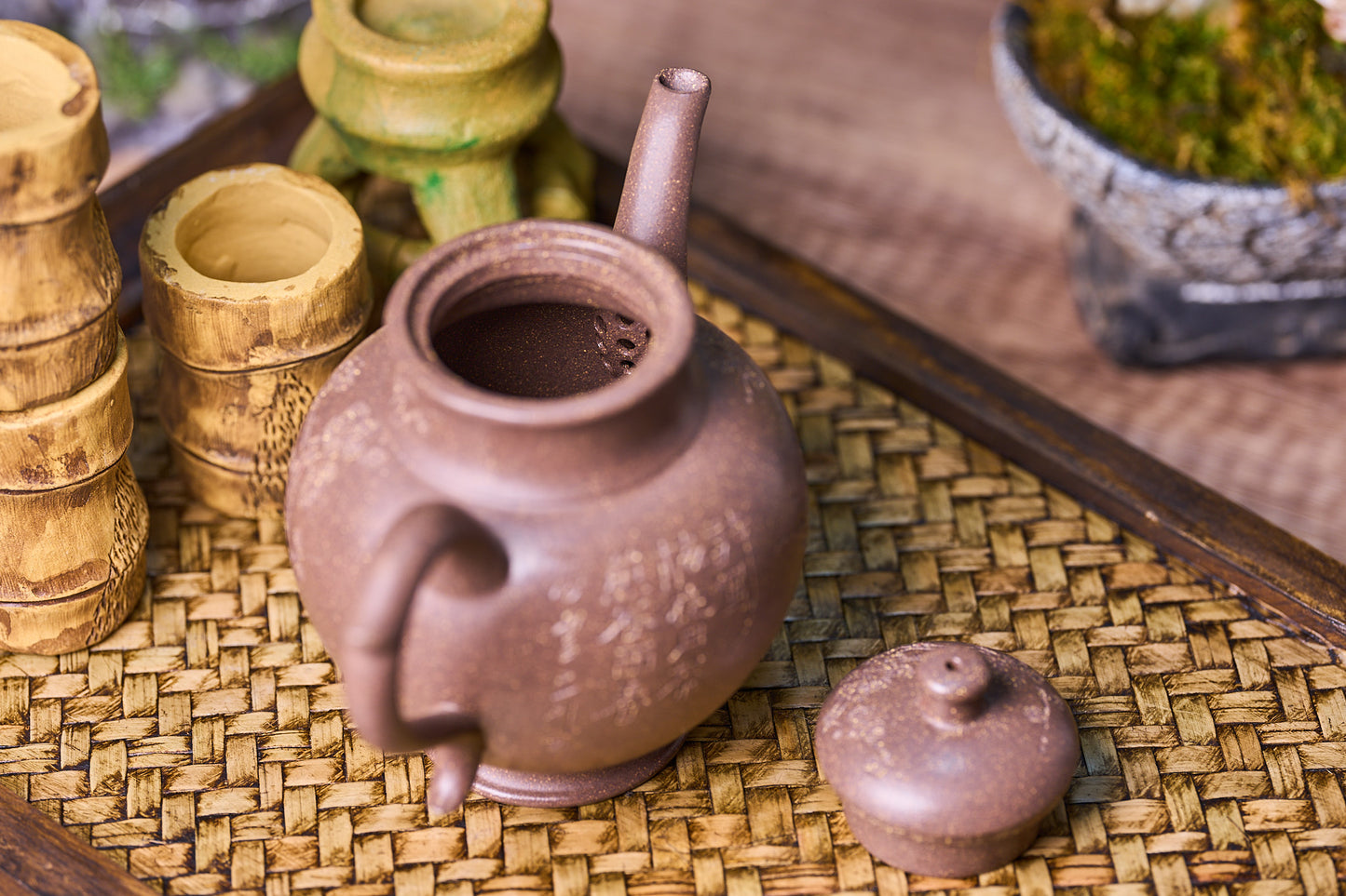 220cc Duan Clay Handmade Zisha Teapot Yu Lu Hu (玉露壺)
