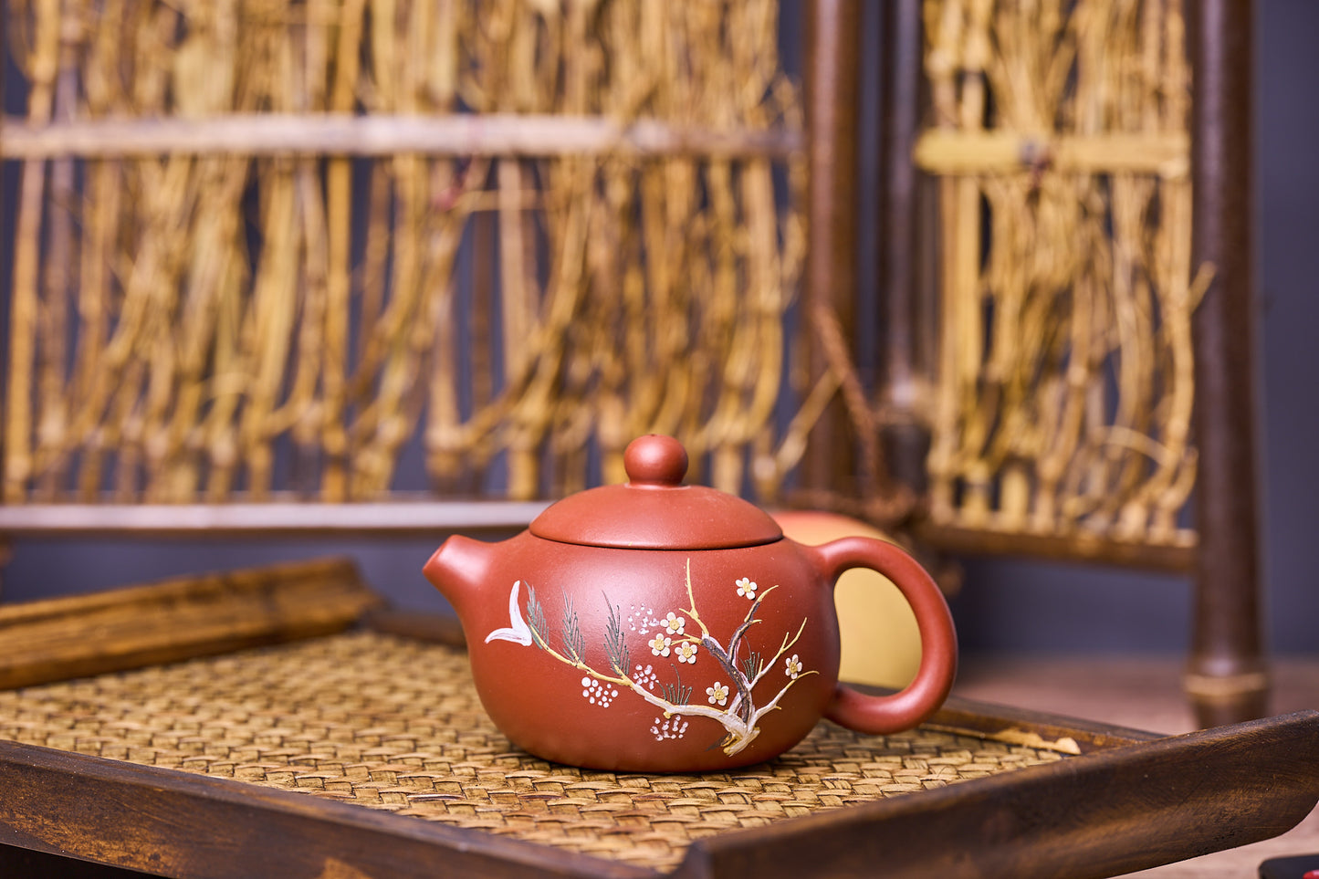 180cc Zhu Clay Half-handmade zisha teapot Xi Shi Hu (西施壶)