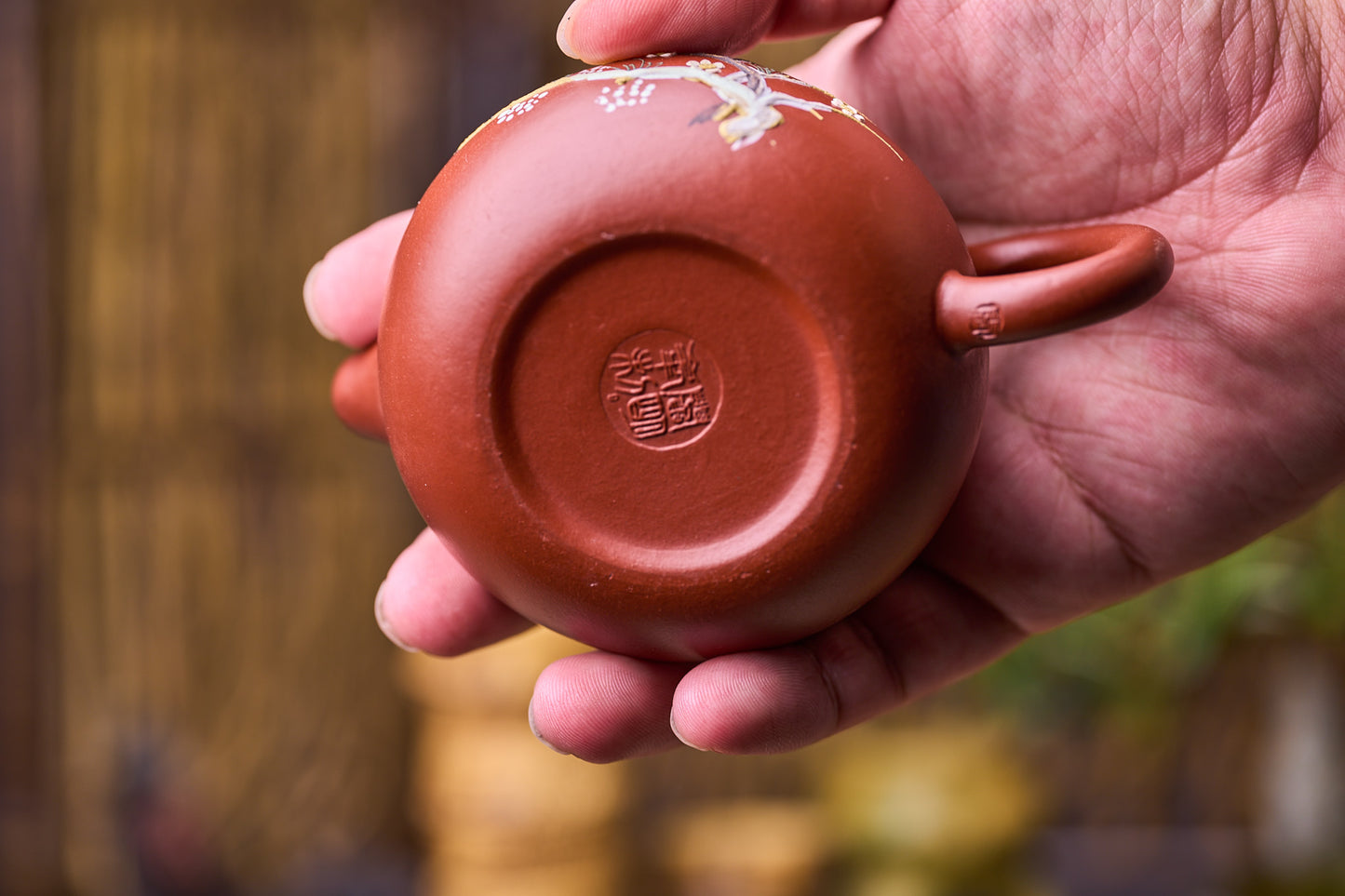 180cc Zhu Clay Half-handmade zisha teapot Xi Shi Hu (西施壶)