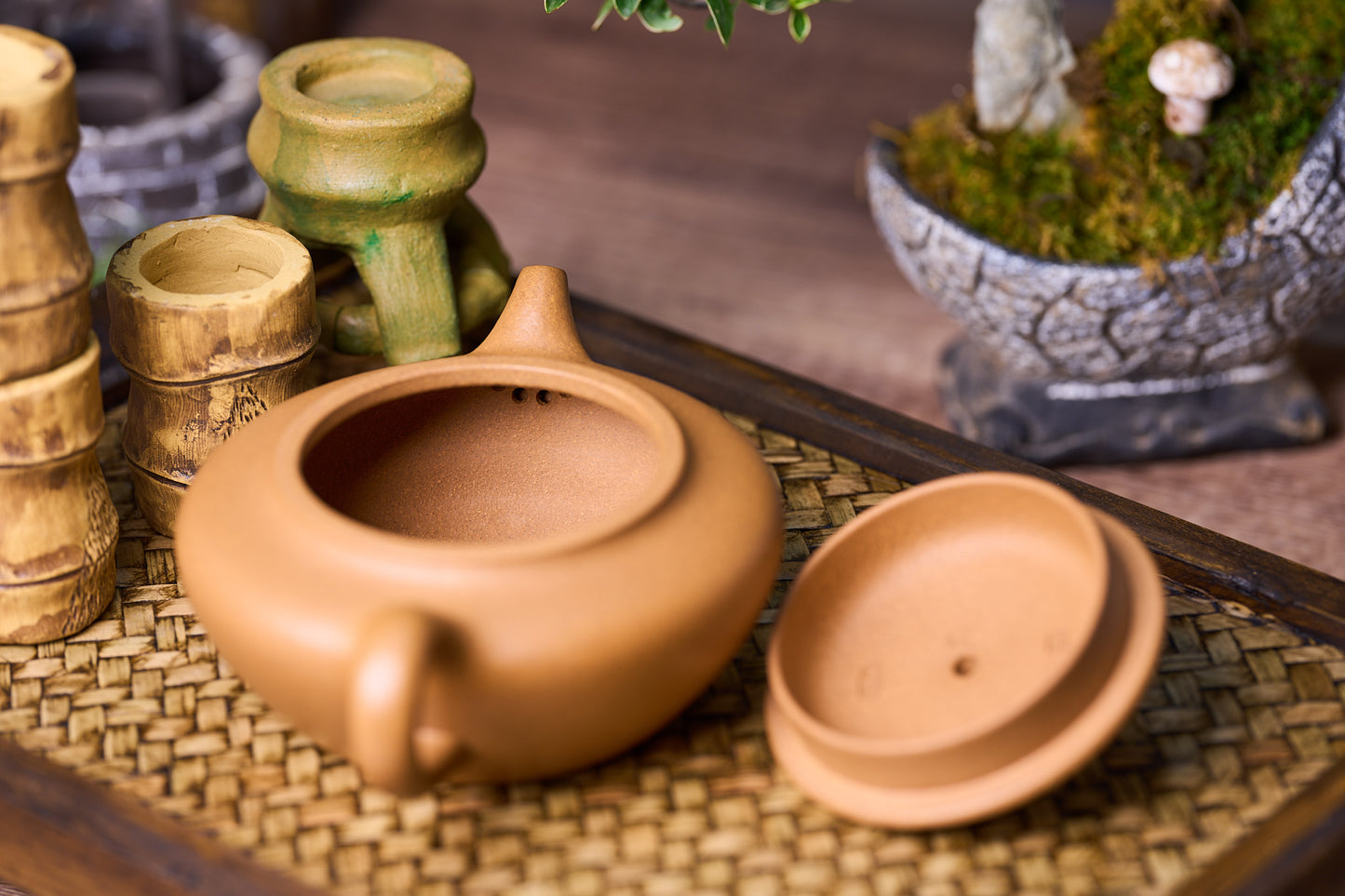 Authentic Yixing Zisha Teapot | Handmade "Ju Lei" (Chrysanthemum Bud) Design | 230ml | Original Duan Clay