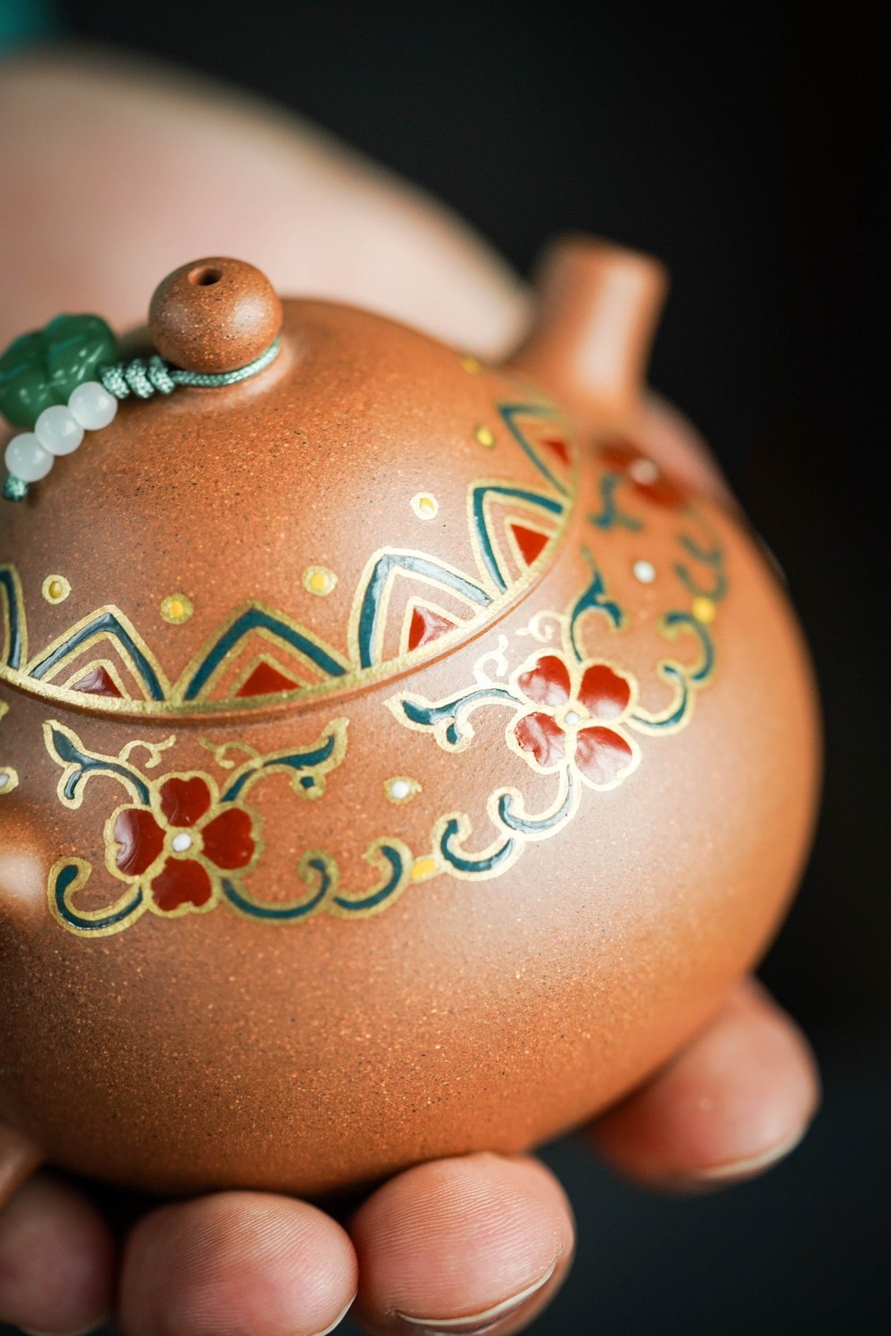 160cc Zisha Jiang Po Clay 찻주전자 "You he" 찻주전자