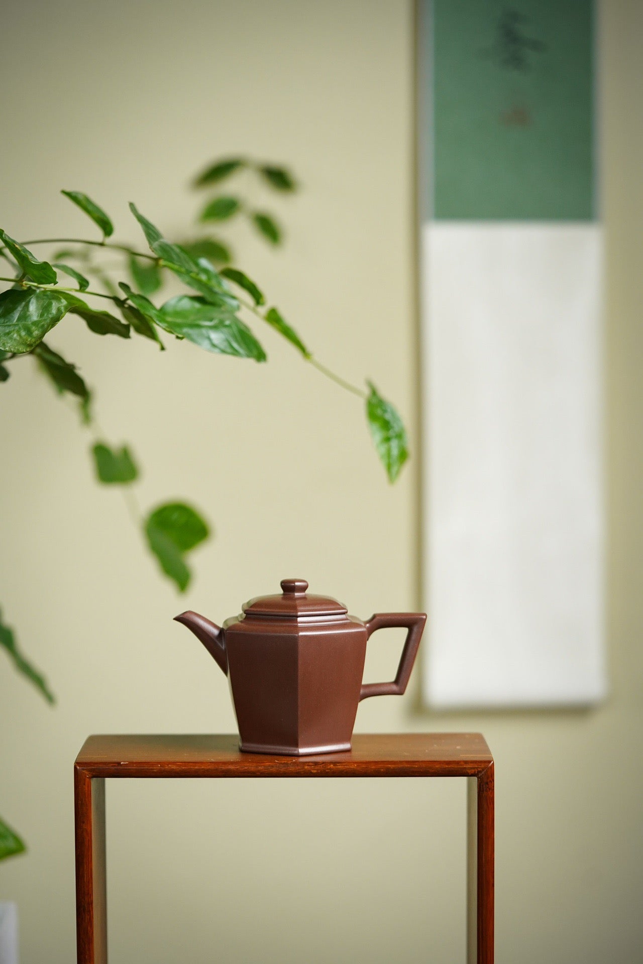 200cc 원래 Cao Qing 점토 주전자 "Liu Fang Gong Deng" 차 주전자