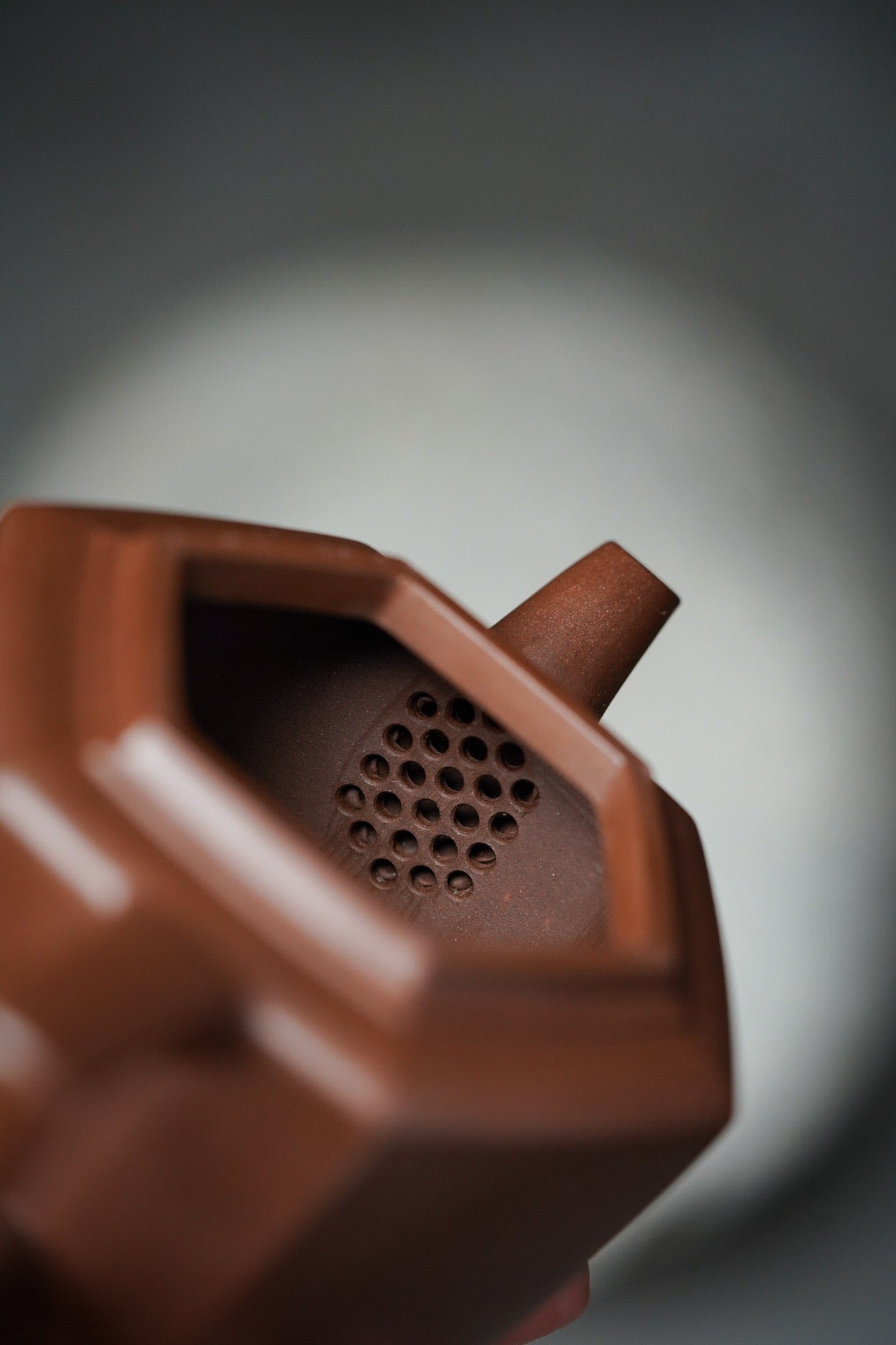 200cc 원래 Cao Qing 점토 주전자 "Liu Fang Gong Deng" 차 주전자