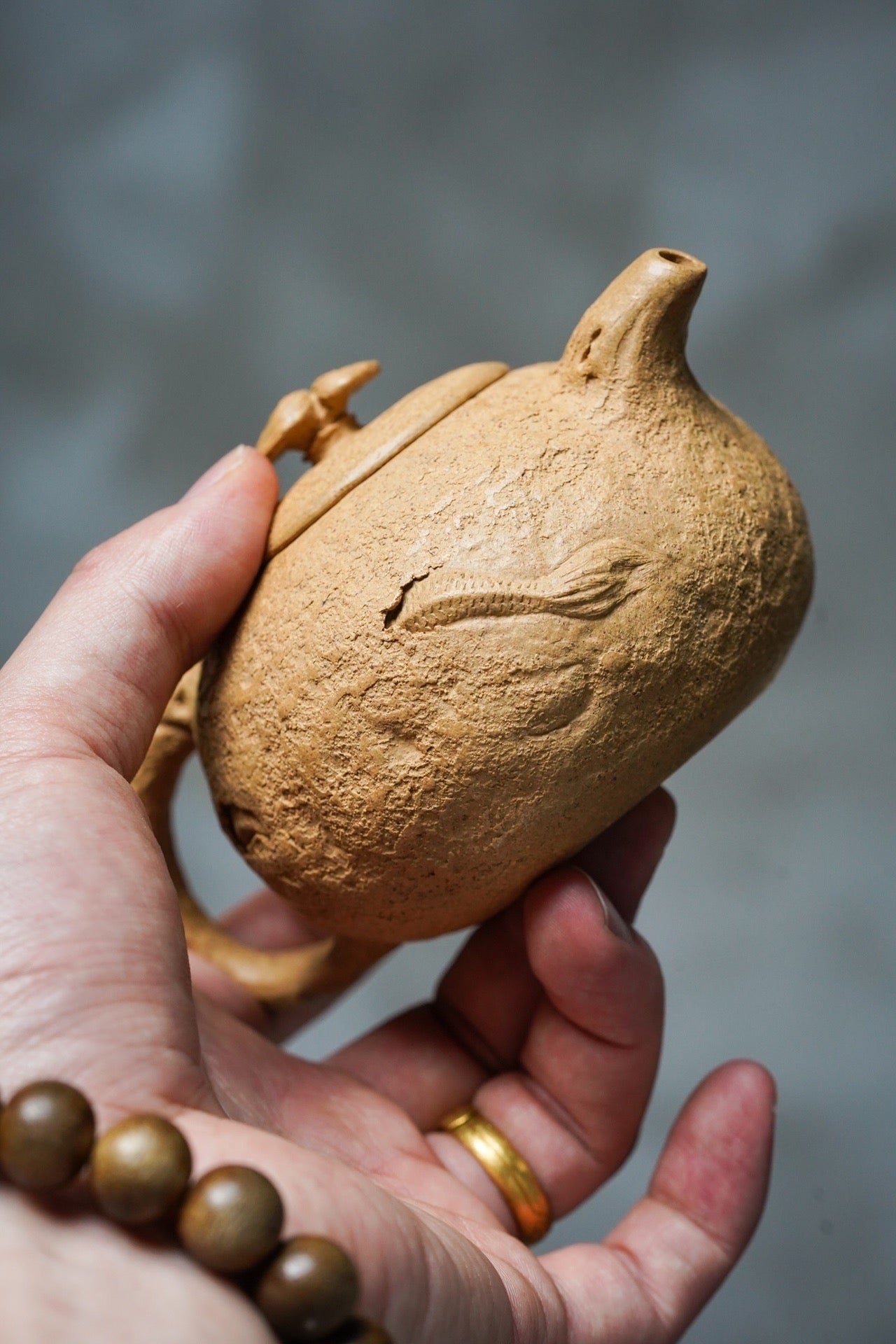 220cc 中国宜興手作り紫沙本物オリジナルDuanni粘土ティーポット「公春隠龍」ティーポット