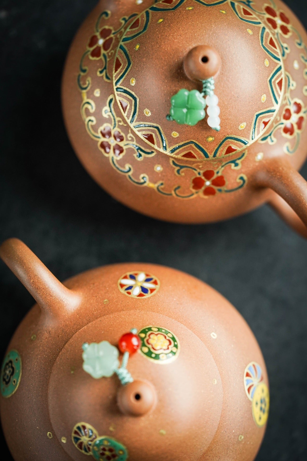 160cc Zisha Jiang Po Clay 찻주전자 "You he" 찻주전자